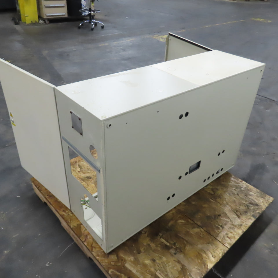 Eldon AD 08124 31x47x15" Double Door Wall Mount Electrical Enclosure W/Backplate