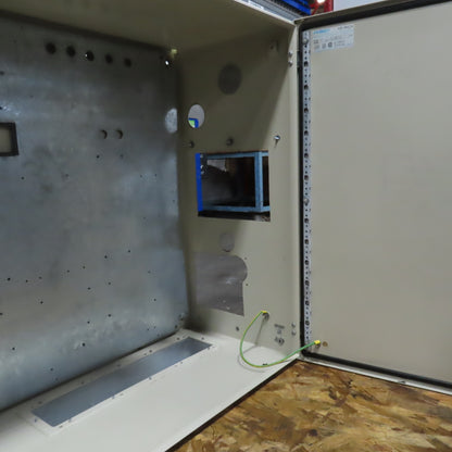 Eldon AD 08124 31x47x15" Double Door Wall Mount Electrical Enclosure W/Backplate