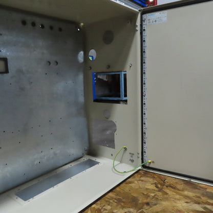 Eldon AD 08124 31x47x15" Double Door Wall Mount Electrical Enclosure W/Backplate