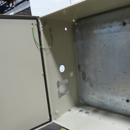 Eldon AD 08124 31x47x15" Double Door Wall Mount Electrical Enclosure W/Backplate