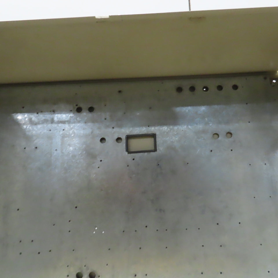 Eldon AD 08124 31x47x15" Double Door Wall Mount Electrical Enclosure W/Backplate