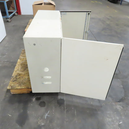 Eldon AD 08124 31x47x15" Double Door Wall Mount Electrical Enclosure W/Backplate