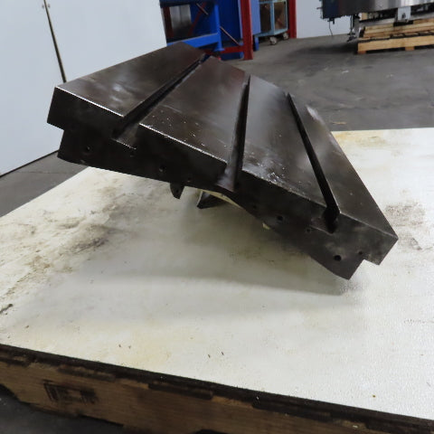Okuma MX-45VAE 39-1/4" L x 20" T-Slot Jig Fixture Milling Table 1-7/16" T-Slots