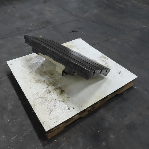Okuma MX-45VAE 39-1/4" L x 20" T-Slot Jig Fixture Milling Table 1-7/16" T-Slots
