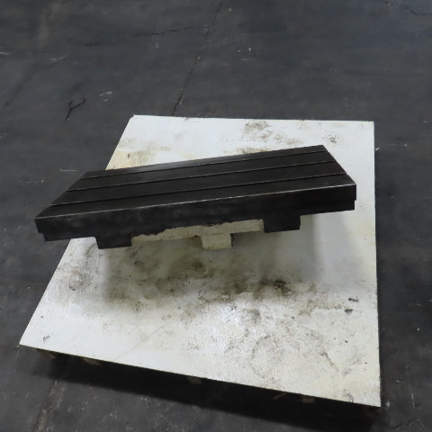 Okuma MX-45VAE 39-1/4" L x 20" T-Slot Jig Fixture Milling Table 1-7/16" T-Slots
