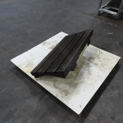 Okuma MX-45VAE 39-1/4" L x 20" T-Slot Jig Fixture Milling Table 1-7/16" T-Slots