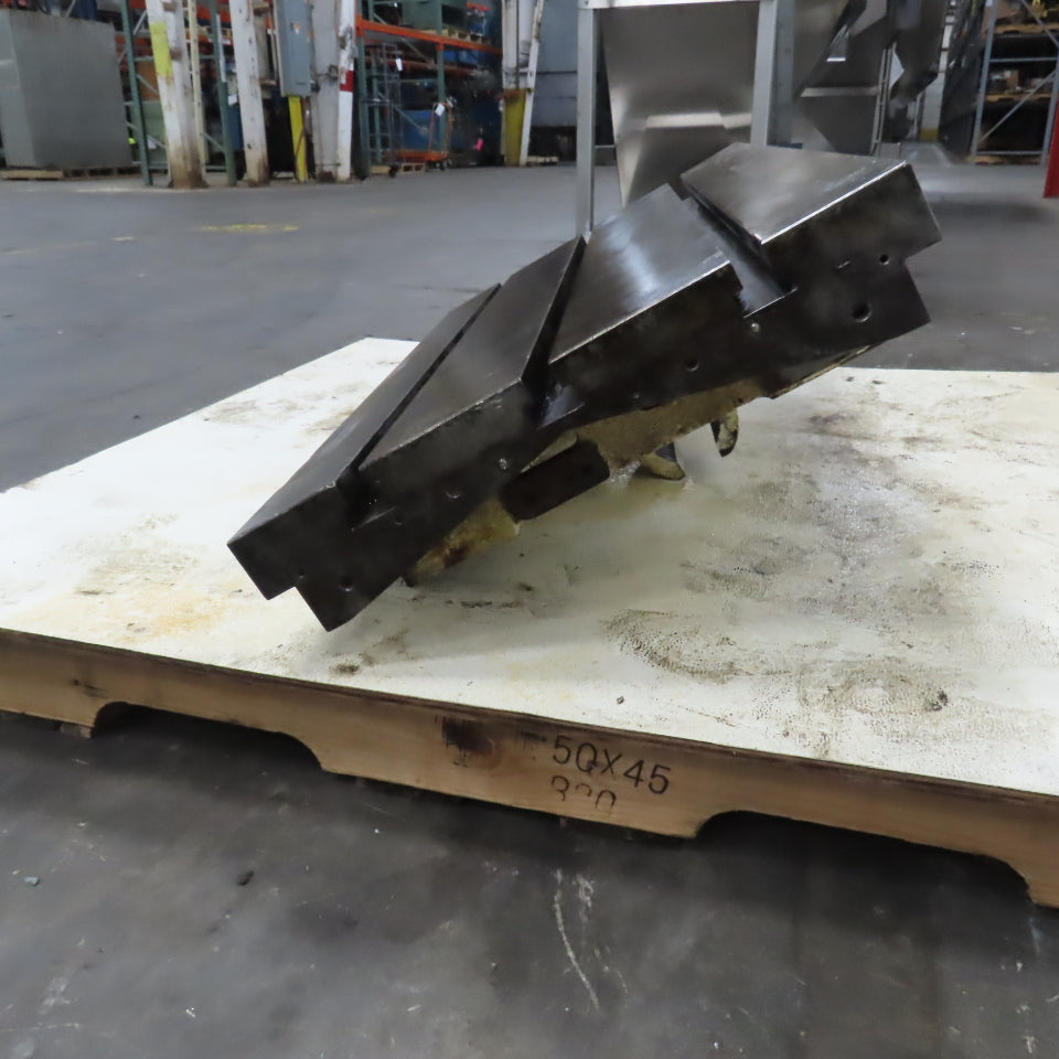 Okuma MX-45VAE 39-1/4" L x 20" T-Slot Jig Fixture Milling Table 1-7/16" T-Slots