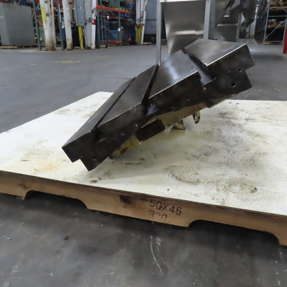 Okuma MX-45VAE 39-1/4" L x 20" T-Slot Jig Fixture Milling Table 1-7/16" T-Slots
