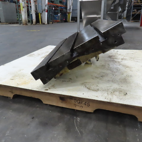 Okuma MX-45VAE 39-1/4" L x 20" T-Slot Jig Fixture Milling Table 1-7/16" T-Slots