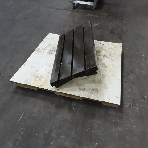 Okuma MX-45VAE 39-1/4" L x 20" T-Slot Jig Fixture Milling Table 1-7/16" T-Slots
