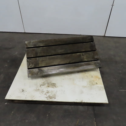 Okuma MX-45VAE 39-1/4" L x 20" T-Slot Jig Fixture Milling Table 1-7/16" T-Slots