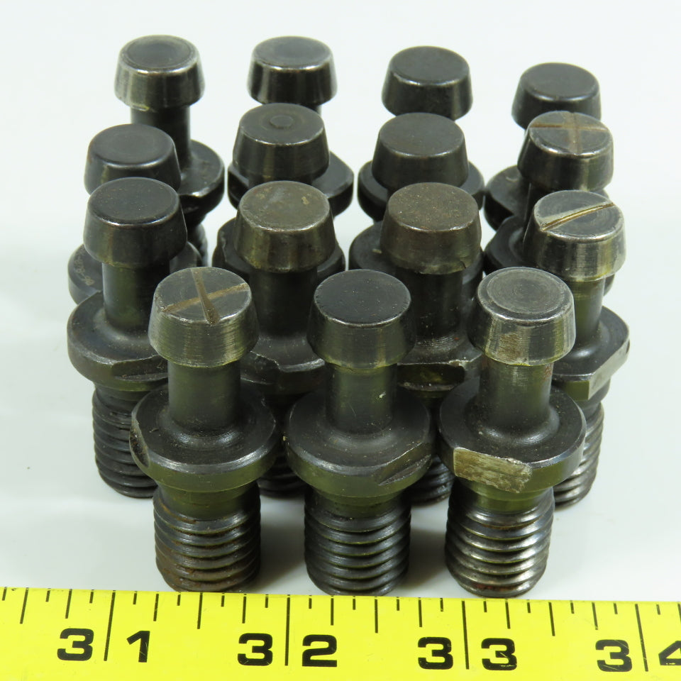 Cat 40 Retention Knob 5/8"-11 UNC .588" Knob Dia. 90° Lot of 15