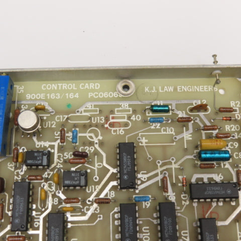 K.J. Law Engineers PC0606 900E163/164 Control Card