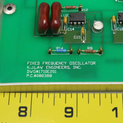 K.J. Law Engineers 1710E201 100Hz Fixed Frequency Oscillator