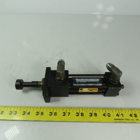 Parker 01.00 J3LCT29A 2.000 Ser 31 Hydraulic Cylinder 1" Bore 2" Stroke 1500 PSI