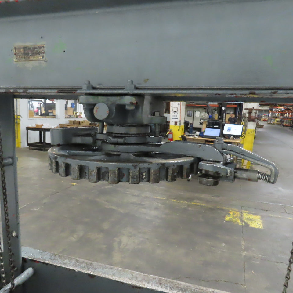 Manley Manual Mechanical Screw Press 12-1/4" Stroke In Center Adjustable Height