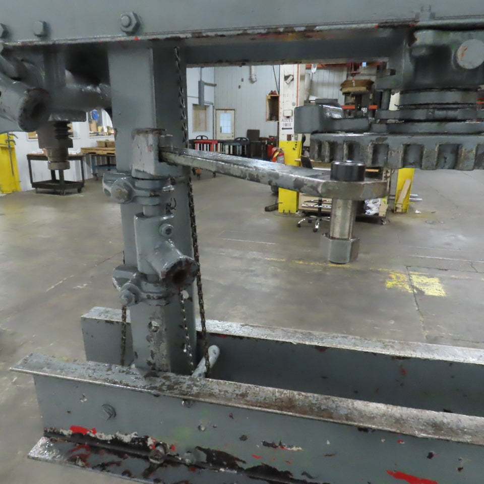 Manley Manual Mechanical Screw Press 12-1/4" Stroke In Center Adjustable Height