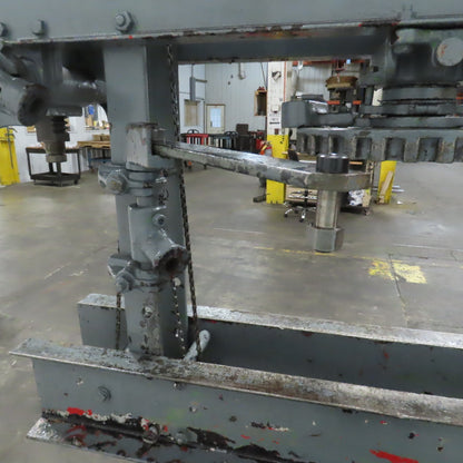 Manley Manual Mechanical Screw Press 12-1/4" Stroke In Center Adjustable Height