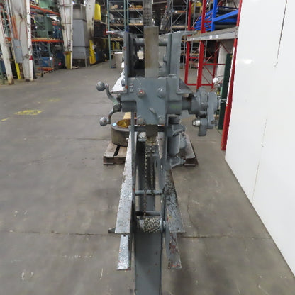 Manley Manual Mechanical Screw Press 12-1/4" Stroke In Center Adjustable Height