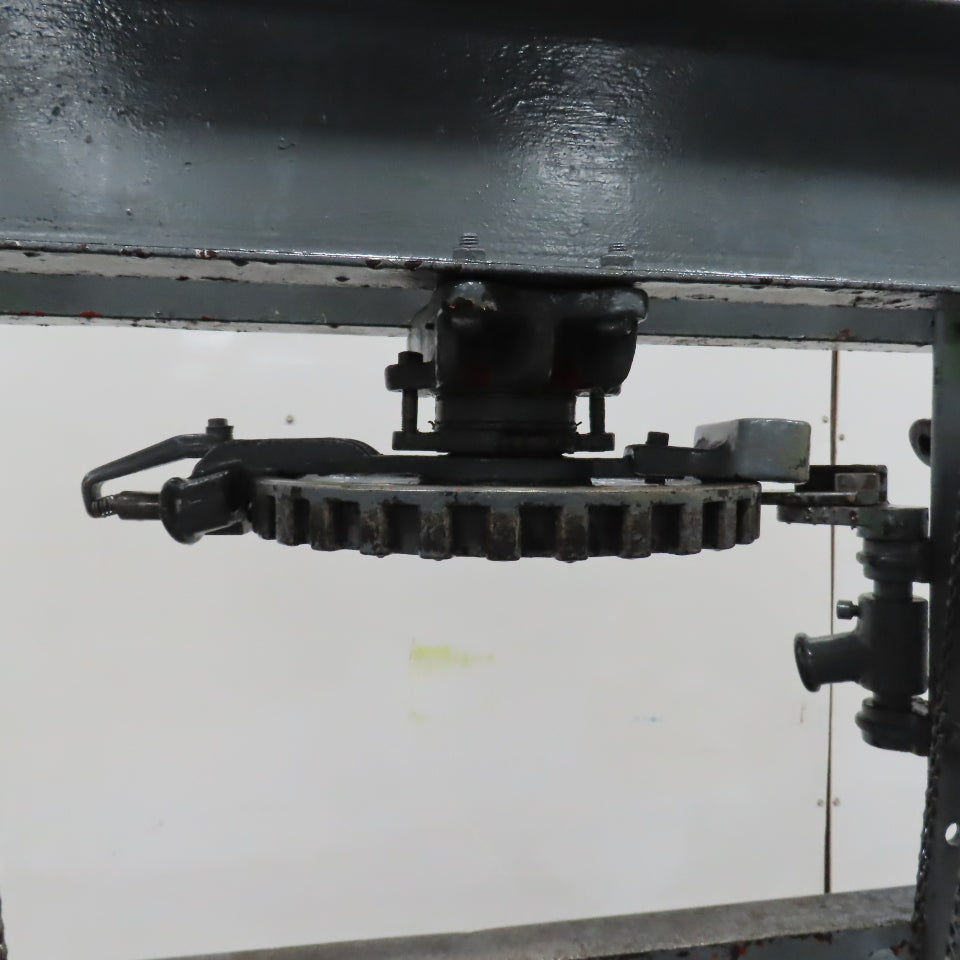Manley Manual Mechanical Screw Press 12-1/4" Stroke In Center Adjustable Height