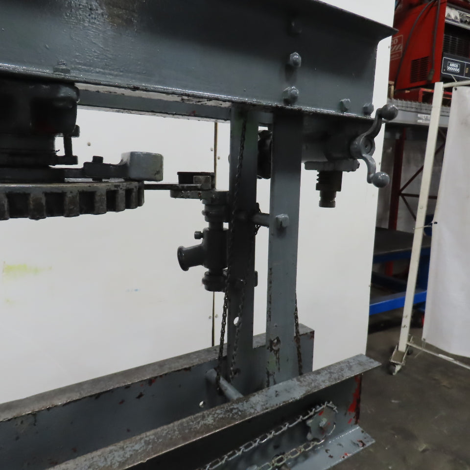 Manley Manual Mechanical Screw Press 12-1/4" Stroke In Center Adjustable Height