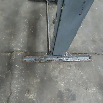 Manley Manual Mechanical Screw Press 12-1/4" Stroke In Center Adjustable Height