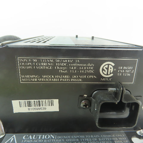 PowerCart Battery Charger Input 90-135V 3AOutput 14VDC 10A