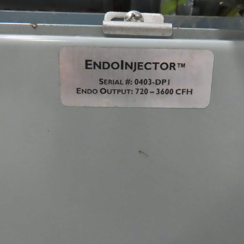UPC EndoInjector Endothermic Precision Gas Mixing System 720-3600 CFH 2.2kW 3PH