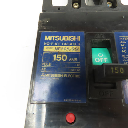 Mitsubishi NF225-SS 150A 3 Pole Circuit Breaker 660V