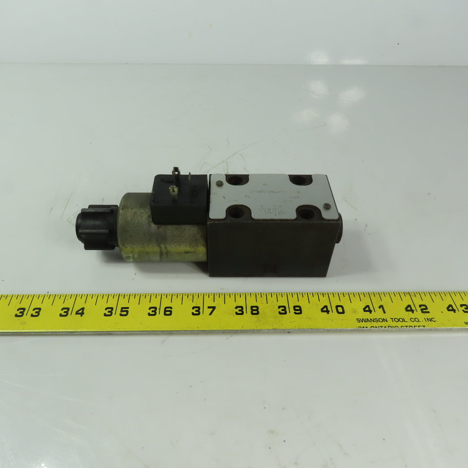Parker D1VW20BNJPF5 Hydraulic Directional Control Valve 24VDC Coil