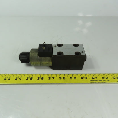 Parker D1VW20BNJPF5 Hydraulic Directional Control Valve 24VDC Coil