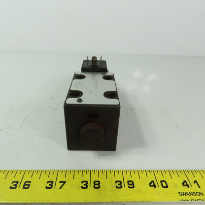 Parker D1VW20BNJPF5 Hydraulic Directional Control Valve 24VDC Coil