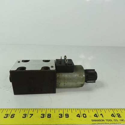 Parker D1VW20BNJPF5 Hydraulic Directional Control Valve 24VDC Coil