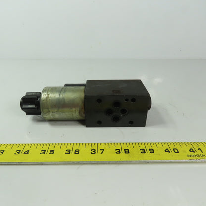 Parker D1VW20BNJPF5 Hydraulic Directional Control Valve 24VDC Coil