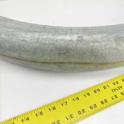 Regal 609 3-1/2" 90° Ridgid Galvanized Steel Conduit W/Threaded Connector Ends