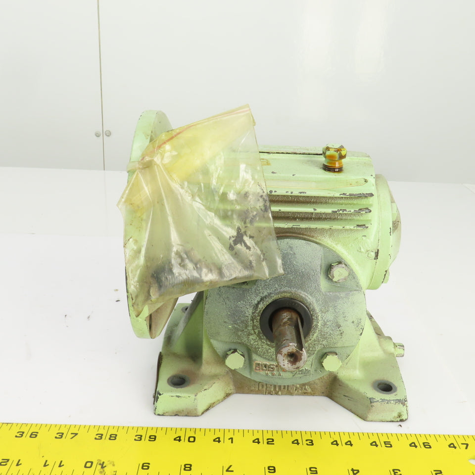 Boston UF-118C-15 15:1 Ratio Right Angle Gearbox 1750RPM Input 355 Torq Lbs