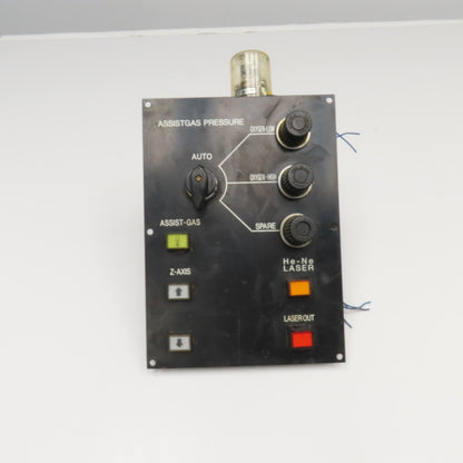 Amada LCE-645 Laser Contour Gas Pressure Assist Operator Panel