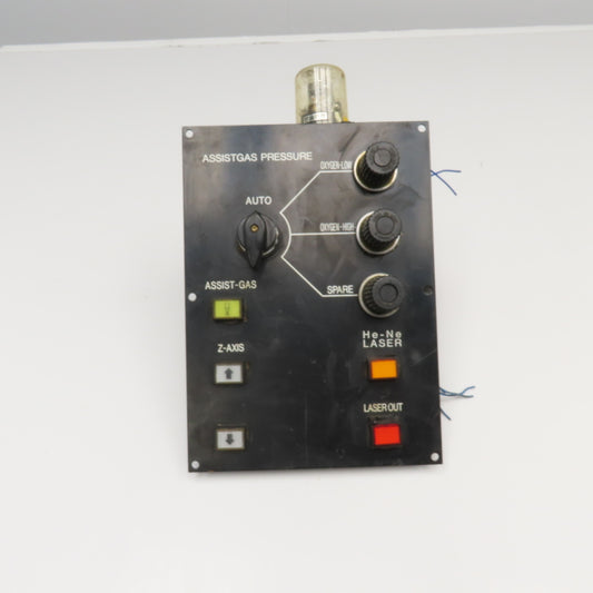 Amada LCE-645 Laser Contour Gas Pressure Assist Operator Panel