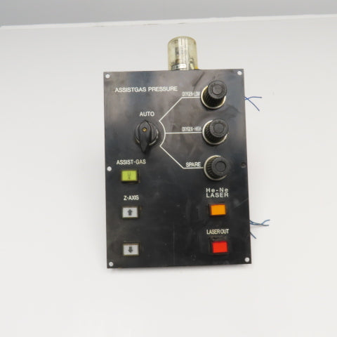 Amada LCE-645 Laser Contour Gas Pressure Assist Operator Panel