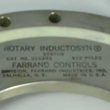 Farrland Controls 216302 512 Pole Rotary Inductosyn Stator
