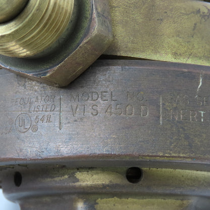 Victor VTS450D Compressed Gas Regulator 4000PSI