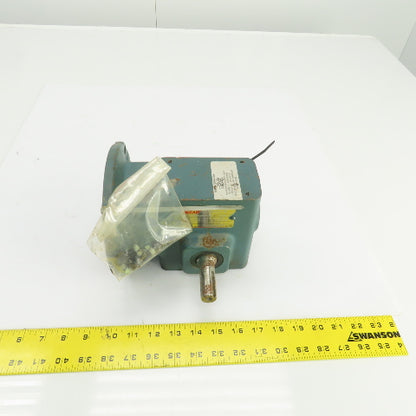 Dodge Tigear Q150B030M056LK 30:1 Ratio Thru Shaft Gearbox 1750RPM 0.43HP Input
