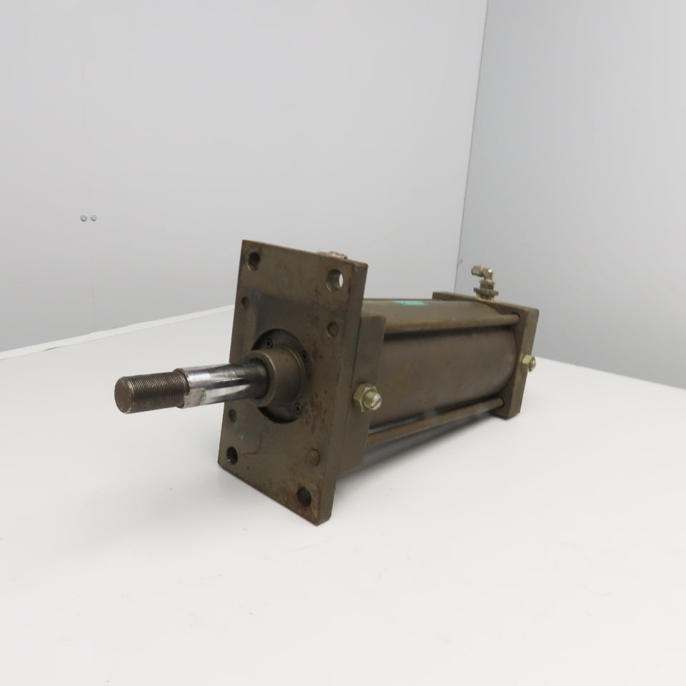 CKD SCS-N-FA 140mm Bore 300mm Stroke Pneumatic Hydraulic Cylinder 100-2000PSI