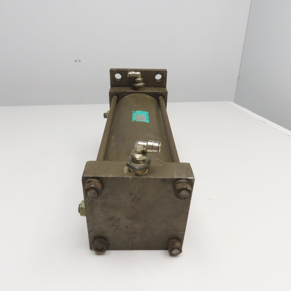 CKD SCS-N-FA 140mm Bore 300mm Stroke Pneumatic Hydraulic Cylinder 100-2000PSI