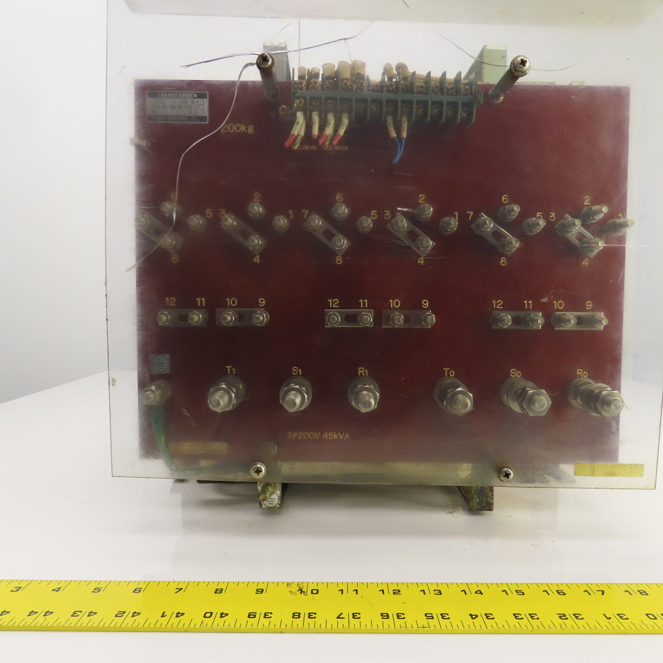 Chuo BK0-NC-6982 H03 3PH 48.0kVA Machine Transformer HV 200V LV 110/24