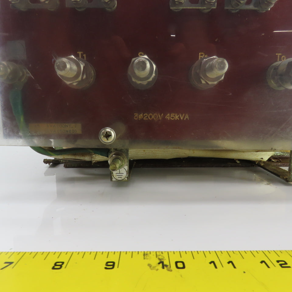 Chuo BK0-NC-6982 H03 3PH 48.0kVA Machine Transformer HV 200V LV 110/24