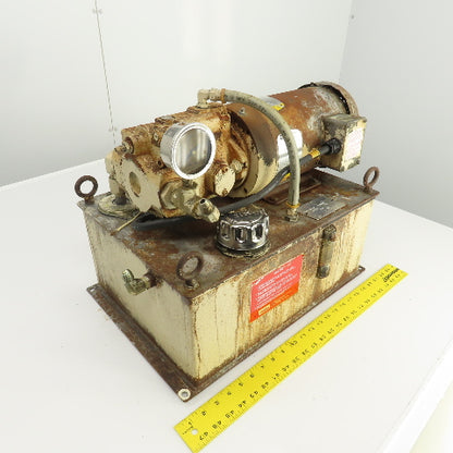 Parker 2HP 7 Gallon Hydraulic Power Unit 200-230/460V W/PVP1610B4R212 Pump