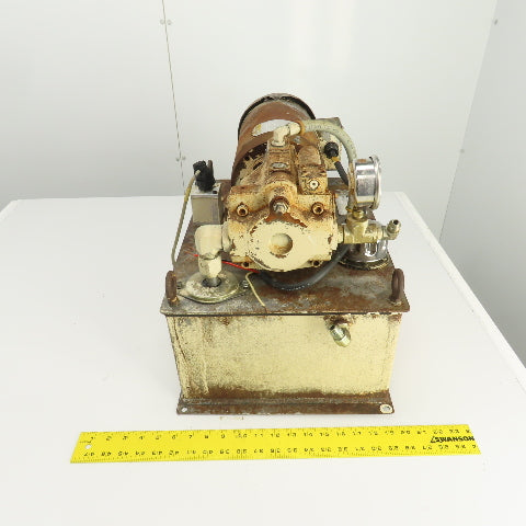 Parker 2HP 7 Gallon Hydraulic Power Unit 200-230/460V W/PVP1610B4R212 Pump
