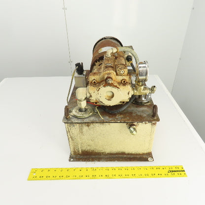 Parker 2HP 7 Gallon Hydraulic Power Unit 200-230/460V W/PVP1610B4R212 Pump