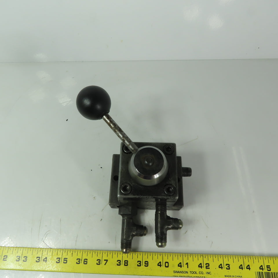 SPX Hytec No.9503 2 Position 2 Way Manual Hydraulic Control Valve 5000 PSI